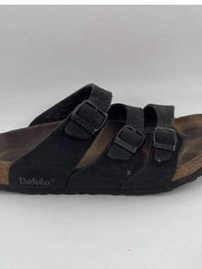 Birkenstock Betula Florida Soft Footbed 3-Strap Slip-On Sandals - Size 7